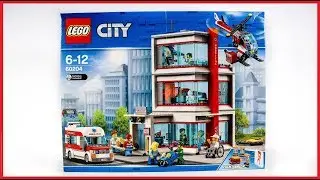 LEGO 60204 City Town City Hospital Speed Build Review