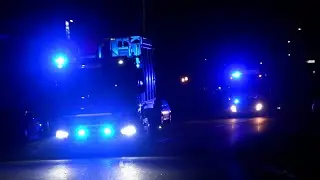 [Primeurs & NIEUWE Lichtbalk] ZEER GROTE BRAND in BINNENSTAD, Veel hulpdiensten met spoed in Dokkum