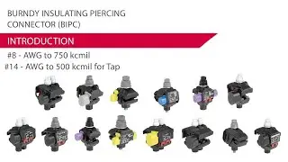 Burndy’s New Insulating Piercing Connectors