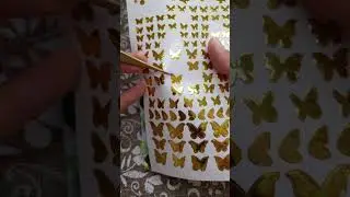 Mini journal with me #shorts ASMR