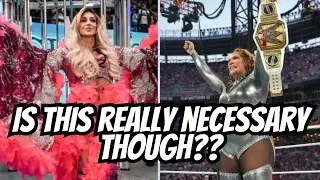 Charlotte Flair returning to SmackDown to IMMEDIATELY go for the women's title is DUMB