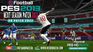 PES 2013 Next Season Patch 2022 - Euro Final Gameplay - Italy VS England