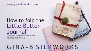 How to fold the Little Button Journal