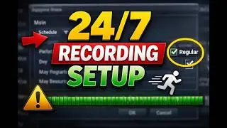 Xmeye - How to Set Up Continuous Recording on DVR/NVR (Step-by-Step Guide + Pro Tip!)