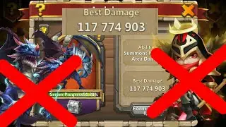 Castle Clash: Archdemon F2p Without Demo, Mike 100+ Mil Damage