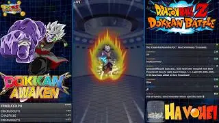 Dokkan Awakening Merged Zamasu Global and Beating Up on Rage Trunks
