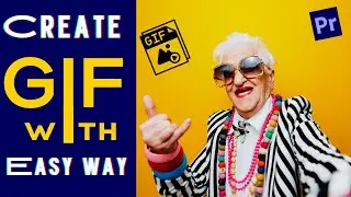 How to Make GIF in Premiere Pro/ Premiere Pro GIF Tutorial 