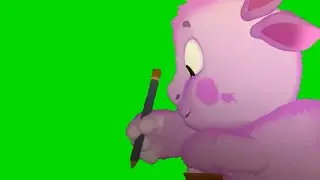 ФУТАЖ. ЛУНТИК ПИШЕТ ПИСЬМО ДЕДУШКЕ МОРОЗУ