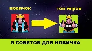 5 СОВЕТОВ ДЛЯ НОВИЧКА | CLASH ROYALE | КЛЕШ РОЯЛЬ