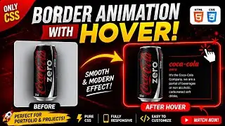 How to make Border Animation with hover effect using HTML and CSS