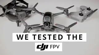 We Flew The DJI FPV On Full MANUAL MODE! (It was epic...)