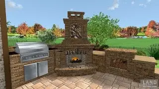 Realtime Landscaping Architect 2014 - 3D Patio Design by Land Architect Studio