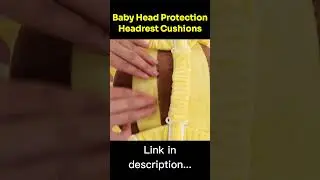 Baby Head Protection Headrest Cushions #Babycushion #babycaring #babyprotection