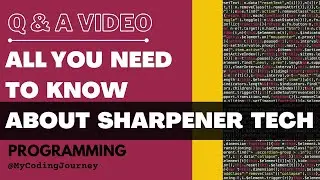 All you need to know about Sharpener Tech | Pay after Placement | Q & A | My Coding Journey