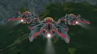 Space Engineers, GZR Hydro Fighter Mk 1 show off