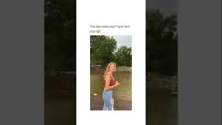 Girl jumps into quicksand unknowingly