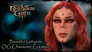 BALDUR'S GATE 3 || Beautiful Githyanki [Original Character #238] - Female Character Creation