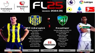PES 2021 TFF 1.LİG TRANSFER YAMASI SPFL 2025 // TÜM LİGLERDE GÜNCEL KADROLAR