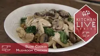 Slow Cooker Mushroom Chicken