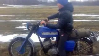 ОБЗОР и ТЕСТ МОТОЦИКЛА ИЖ Юпитер 5 В ГРЯЗИ