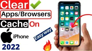 how to clear cache on iPhone 2022 || how to clear cache on ios 15 || clear cache on safari browser