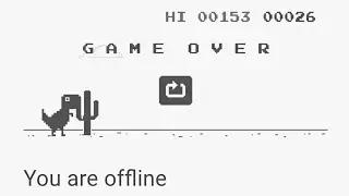 Hidden Game in Chrome Browser