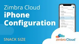 Zimbra Cloud™ Demo - iPhone Configuration