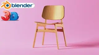 I modelled a 3D CHAIR!! 😎🪑 Blender Guru 3D Chair || 3d Chair Animation