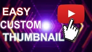 How To Make Easy 'Custom Thumbnails' in Photoshop (2017)
