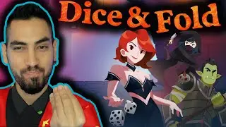MÜTHİŞ TÜRK YAPIMI KART OYUNU ( Slay The Spire Benzeri ) - DİCE & FOLD #1 VALE