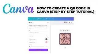 How to Create a QR Code in Canva (Step-by-Step Tutorial)