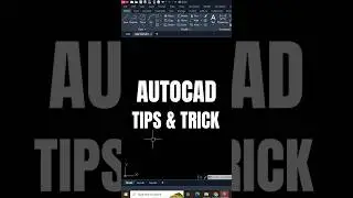 AUTOCAD TIPS #autocad #autocad2d #autocad3d #autocadtutorial #autocadforbeginners #project #design