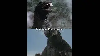 Godzilla GMK vs MechaGodzilla showa #kaiju #godzillacharacter #edit #kaiju