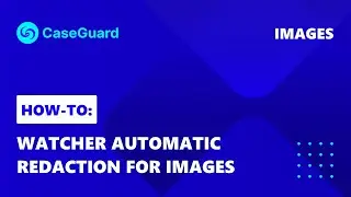 How to automatically blur faces and license plates from Images using AI Watcher | CaseGuard Studio