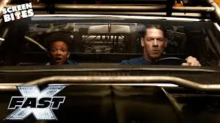 Escape In The Cannon Car | Fast X | Screen Bites