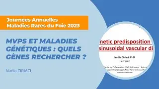 MVPS et maladies génétiques : quels gènes rechercher ? - JAMRF 2023