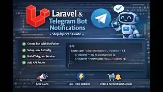 Laravel Telegram Bot Notification | Send Telegram Message from Laravel (Step by Step)