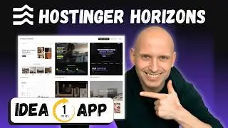 Hostinger Horizons: Create a website or app with AI without programming