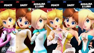 Peach, Daisy and Rosalina:  Bikers vs Royal Bunnies