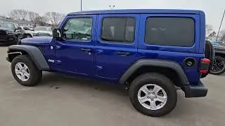 2020 JEEP WRANGLER UNLIMITED SPORT S 4X4 ** SKY ONE-TOUCH POWER TOP *