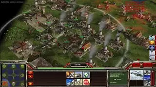 Command Conquer Generals Zero Hour China Infantry Generals 1 vs 7 Hard Generals (The Big Canyon)