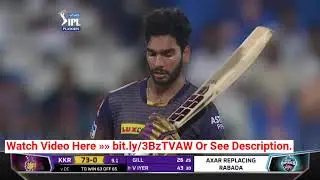 Venkatesh Iyer’s (KKR) fifty against Delhi Capitals. IPL Playoffs Qualifier 2.