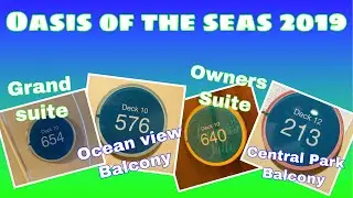 Watch this before booking a room onboard the Oasis of the Seas | Room Tours | 2019 Revitalization