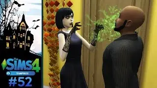 The Sims 4 - Desafio da Viúva Negra Vampira #52 - A primeira VÍTIMA DE MAVIS