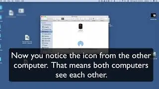 Using Mac's AirDrop Feature (to send files to another computer's "downloads" folder)