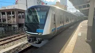 試運転！　小田急5000形5059F試運転伊勢原駅1番ホームから発車！