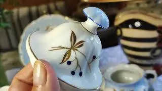 🍃🌸Фарфоровый сервиз 1940 годы🌸🍃#Ручная#работа#Германия#
