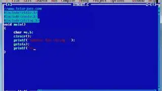 Strset String Funcion In C Program