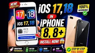 How to Download & Install iOS 17 on iPhone 8 / 8+ 🔥 Working Trick?