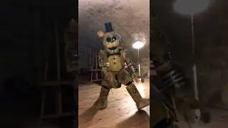 The Golden Freddy dance - fnaf short RL 162v 